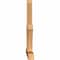 Ekena Millwork Richland Timber Gable Bracket, Western Red Cedar, 60"W x 38"H x 3 1/2"D x 3 1/2"F, 15/12 Pitch GBW060X38X0404RIC00SWR - alternate 4